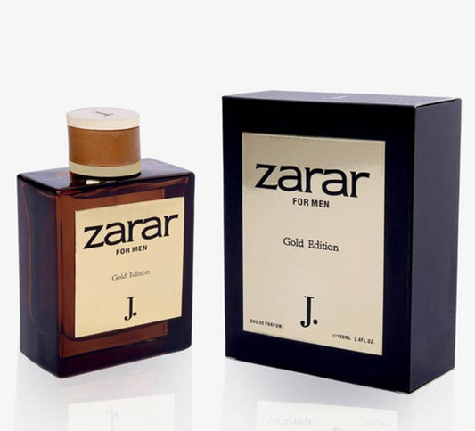 Zarar Gold for Men EDP- 100 ML (3.4 oz) by Junaid Jamshed